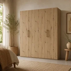 Armario de Dormitorio 4 Puertas KRONOS.5 DK29