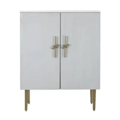 Armario de Madera de Mango Blanco 85 cm MB-192506