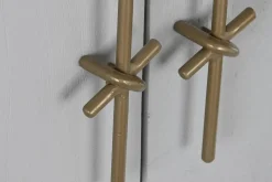 Armario de Madera de Mango Blanco 85 cm MB-192506