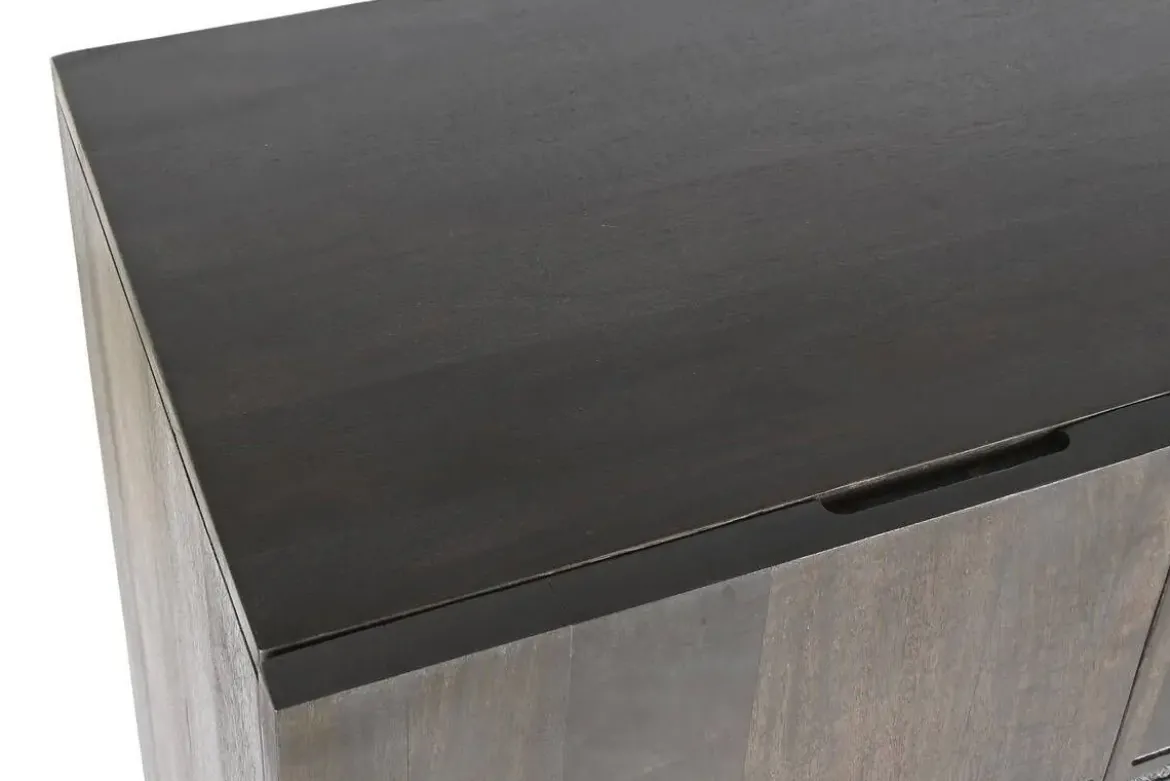 Armario de Madera de Mango 70 cm marrón MB-202259
