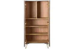 Armario de Madera de Mango 70 cm marrón MB-202259