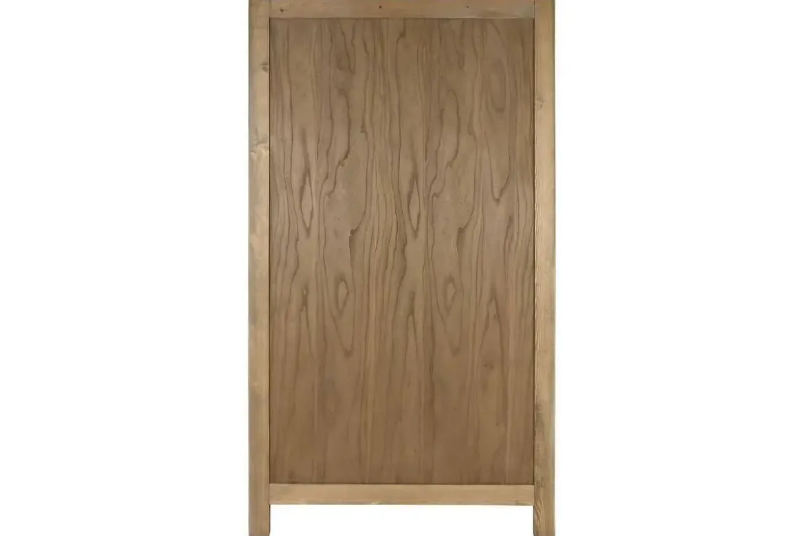Armario de Madera de Olmo Natural 2 Puertas MB-213718