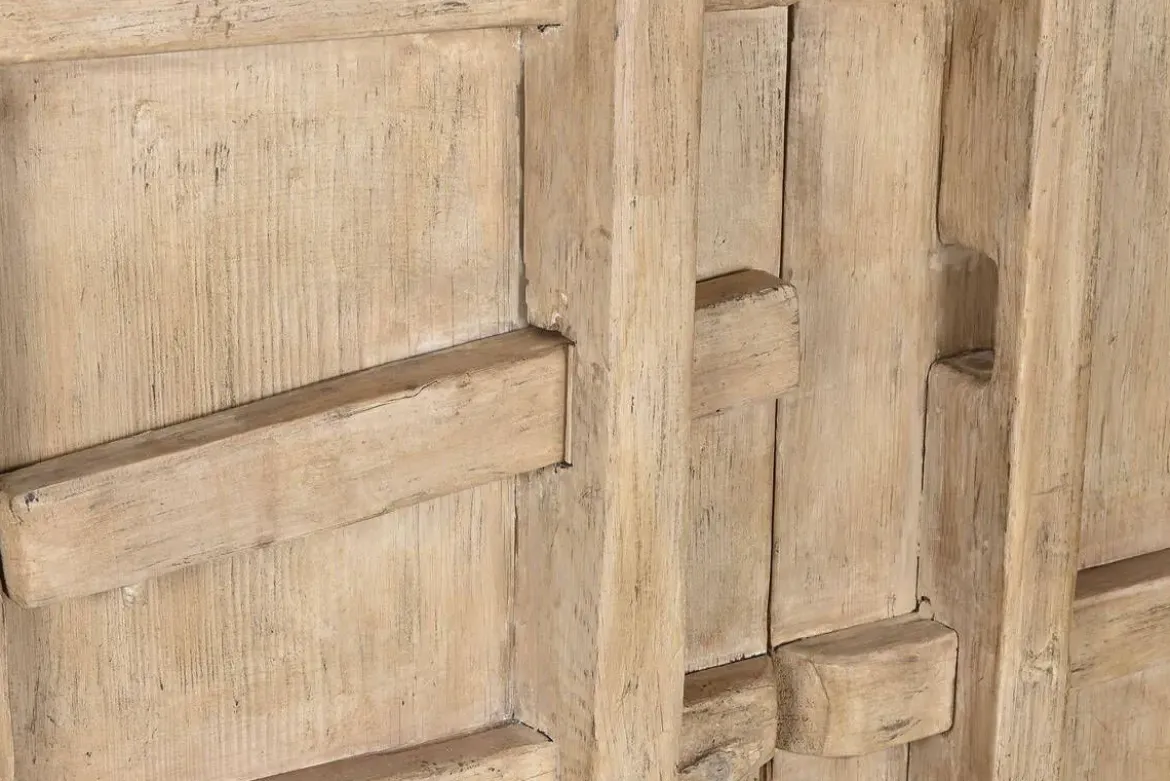 Armario de Madera de Olmo Natural 2 Puertas MB-213718