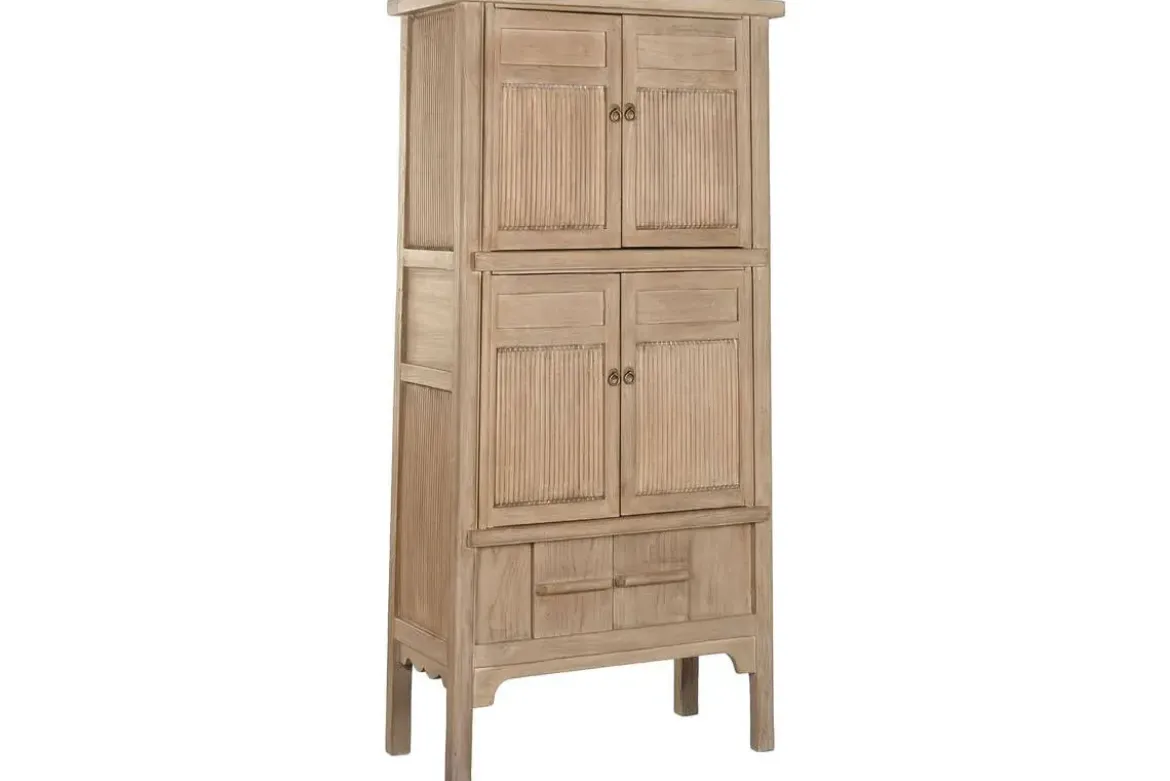 Armario de Madera de Olmo 6 Puertas MB-219974