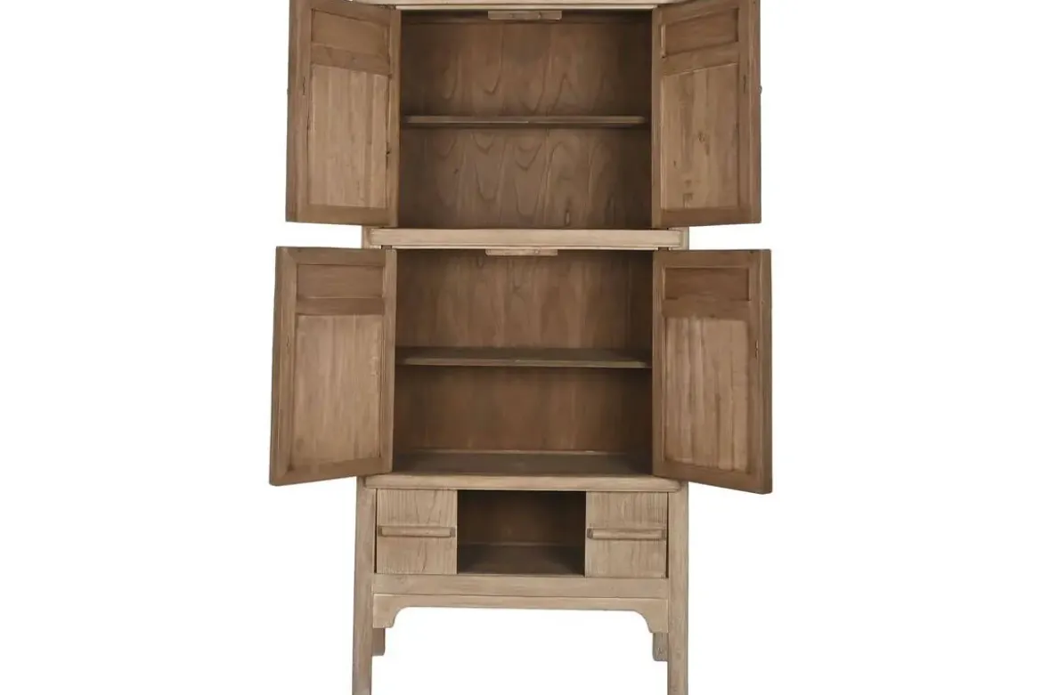 Armario de Madera de Olmo 6 Puertas MB-219974