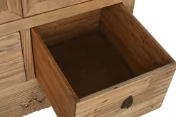 Armario de Madera Natural con Cajones MB-210641