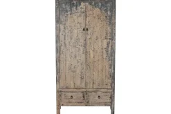 Armario de Olmo Macizo con 2 Puertas MB-219973