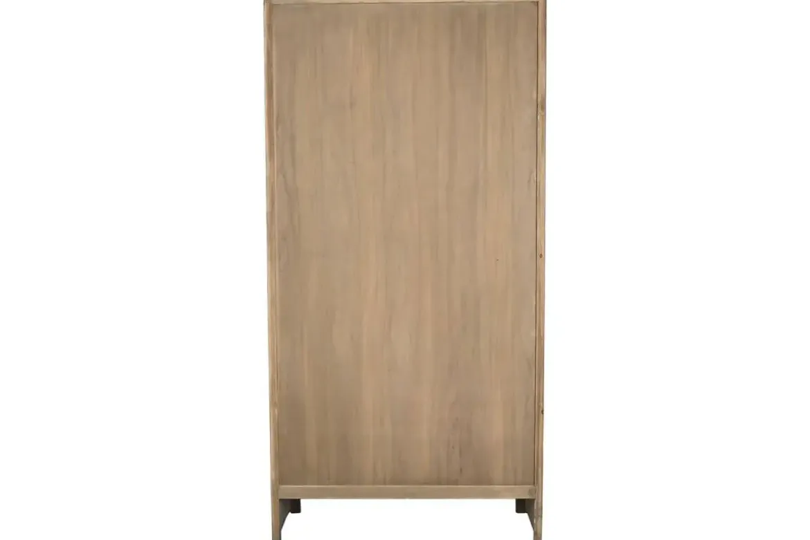 Armario de Olmo Macizo con 2 Puertas MB-219973