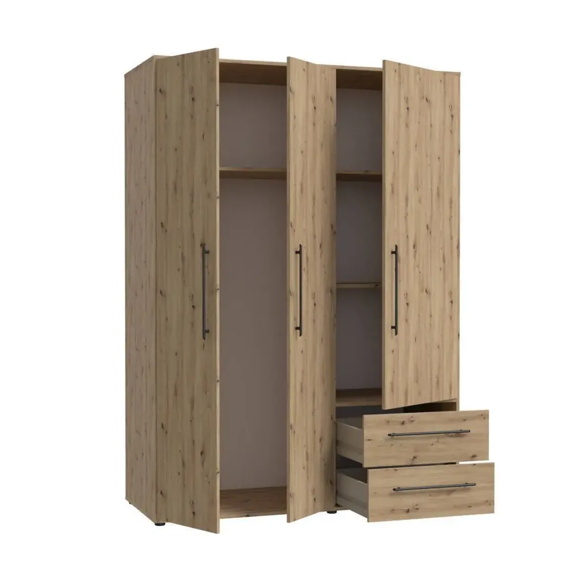 Armario de 3 Puertas 2 Cajones Artisan MKSS833-D78 W19