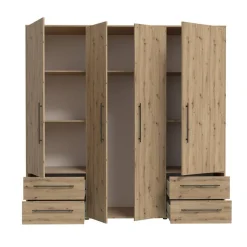 Armario de 4 Puertas 4 Cajones Artisan MKSS841-D78 W19