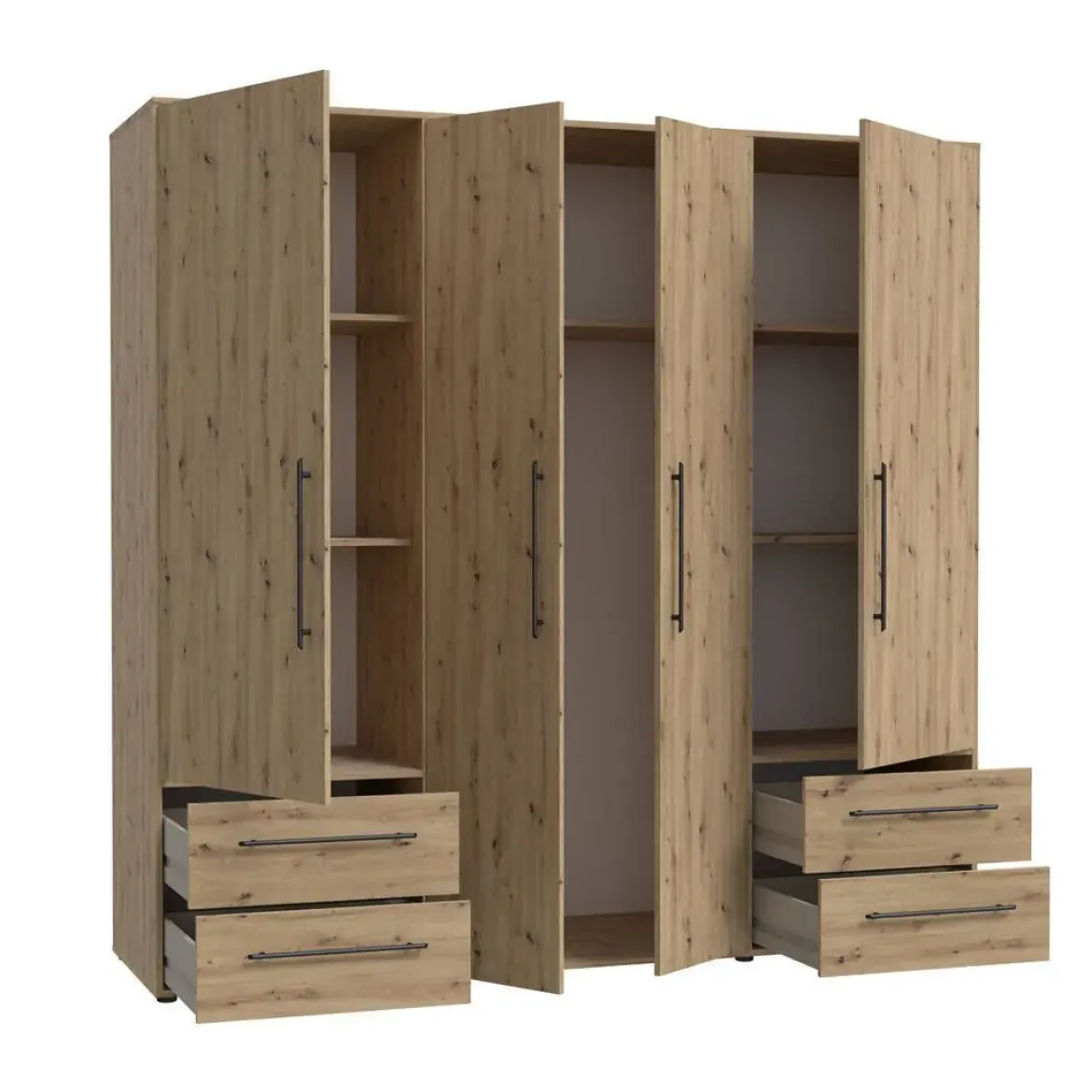 Armario de 4 Puertas 4 Cajones Artisan MKSS841-D78 W19