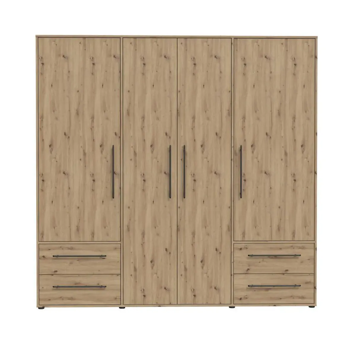Armario de 4 Puertas 4 Cajones Artisan MKSS841-D78 W19