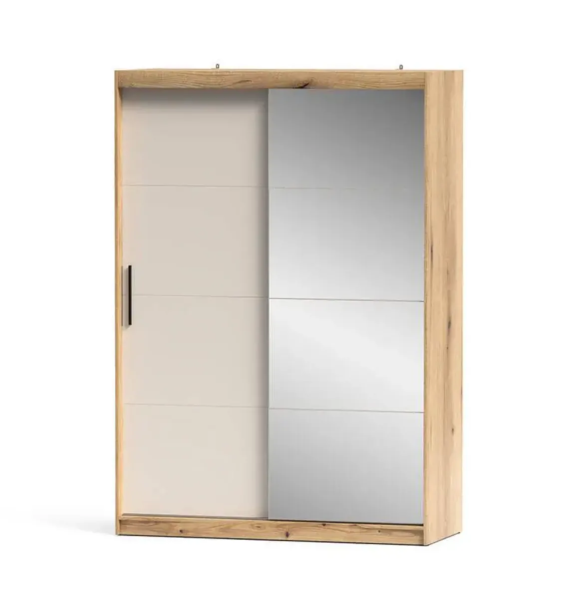 Armario de Puertas Correderas con Espejo 150 cm INOVA