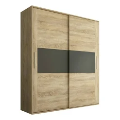 Armario de 2 Puertas Correderas Cambrian-Grafito PRIEGO