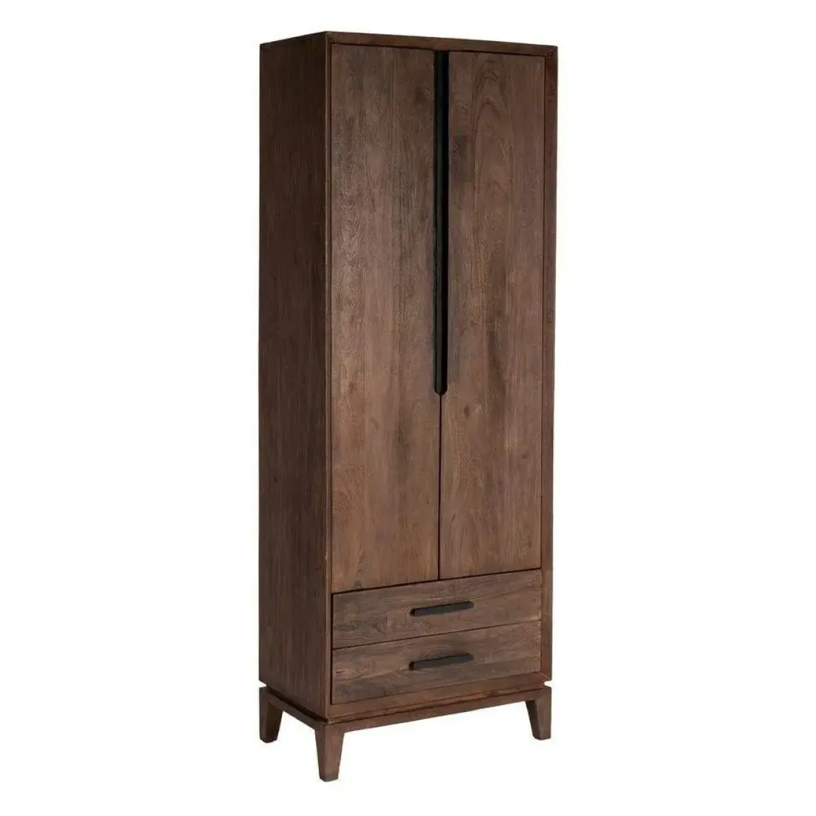 Armario de Salón en Madera de Mango Marrón 615136