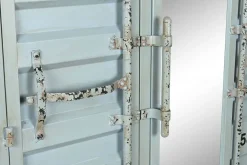 Armario Metálico 112 cm Azul Celeste Diseño Container MB-209238