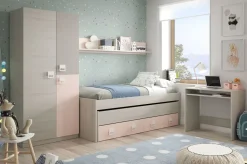 Armario NUBE de Color blanco AlpesGris y Rosa 0M7448Y