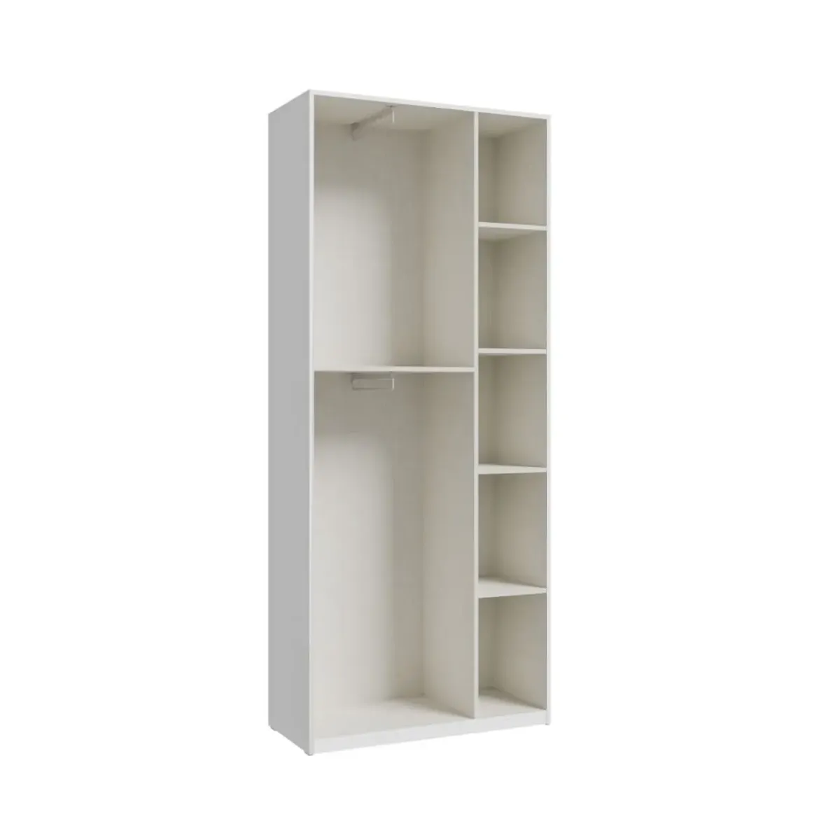Armario Recibidor de 88,9 cm en Melamina con Estantes Internos HMNS921-120