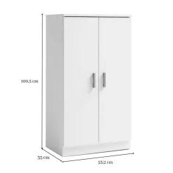 Armario Zapatero 2 puertas Modelo RHIN