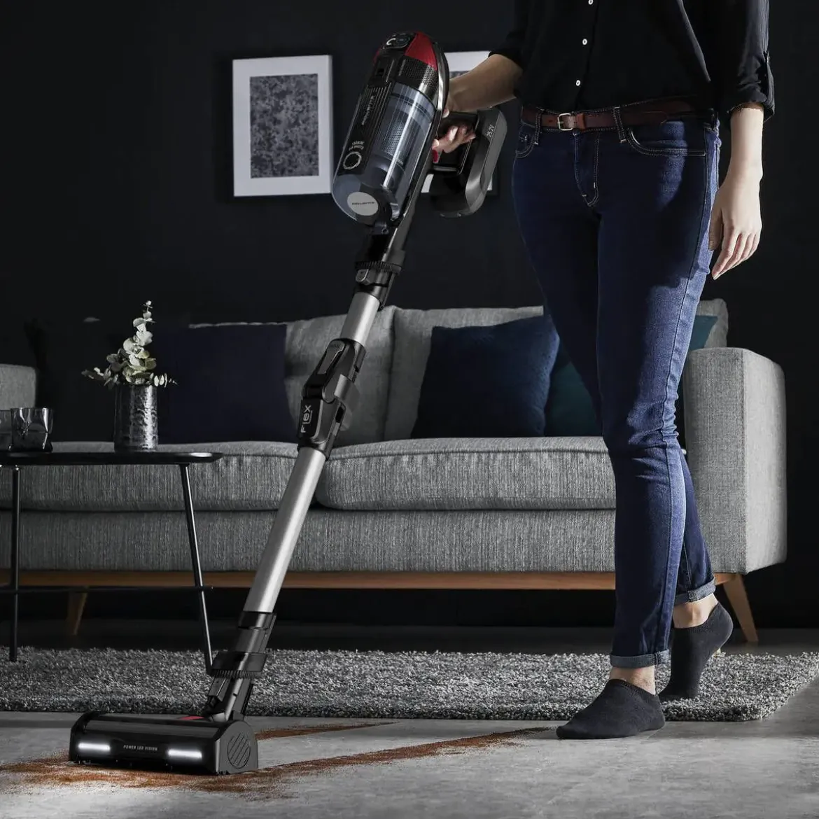 Aspiradora Escoba Rowenta RH98A7WO X-FORCE FLEX 12.60 Animal Care