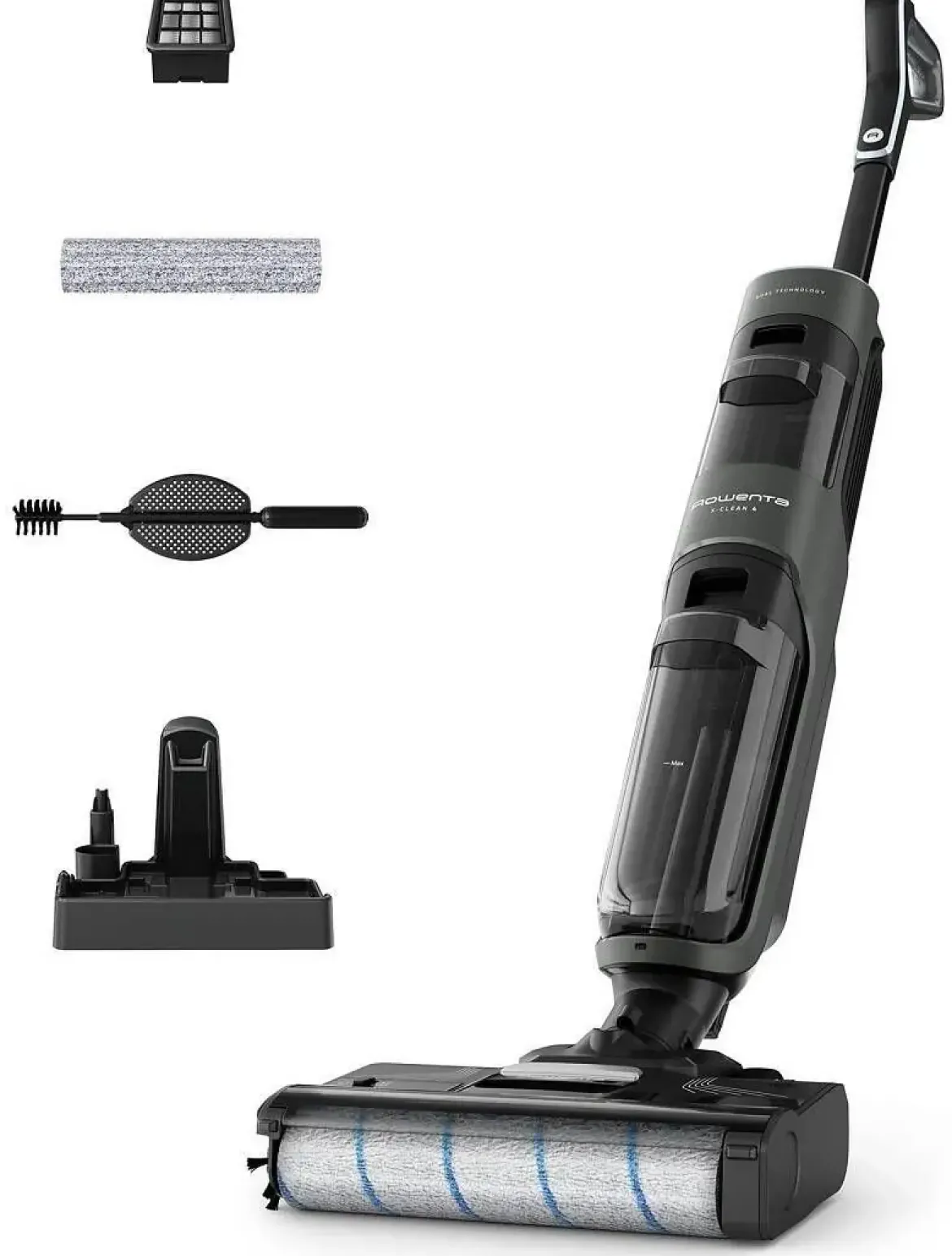 Aspirador Escoba Rowenta X-Force Flex Aqua Wet & Dry 2 en 1 GZ5035
