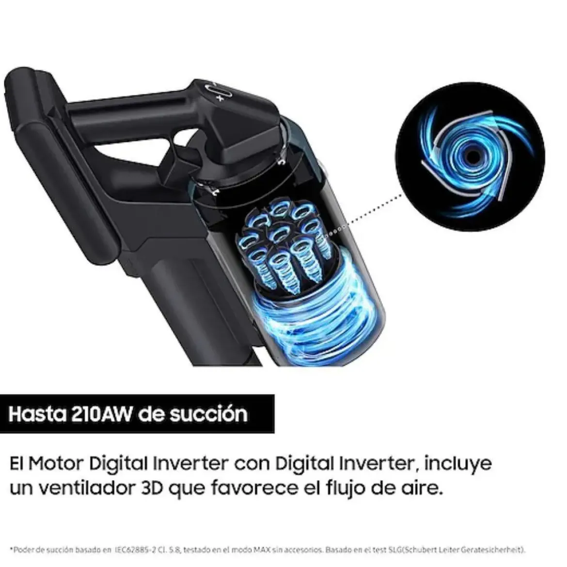Aspirador Escoba SAMSUNG sin Cable JET 85 VS20C8524TB/WA