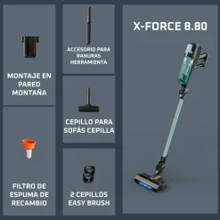 Aspirador Escoba Sin Cable ROWENTA hasta 45 Minutos
