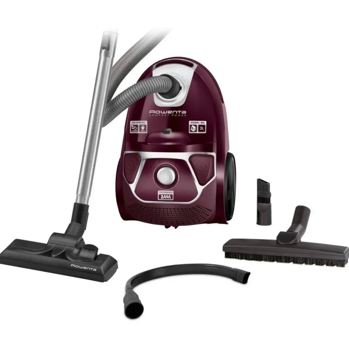 Aspirador Trineo ROWENTA S/Bolsa Compact Power Morado RO3969EA