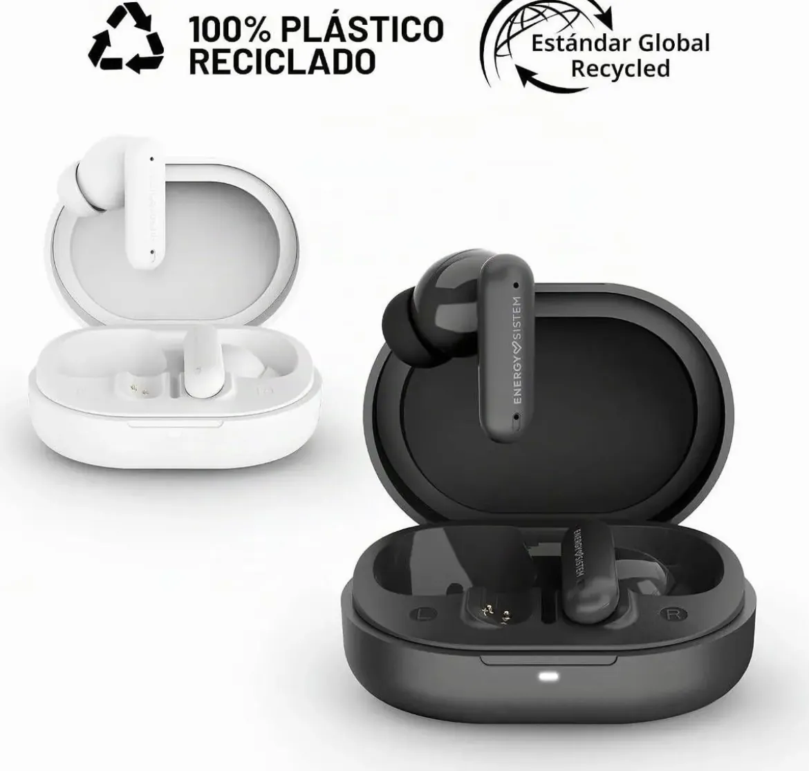 Auriculares Bluetooth Energy Sistem con Cancelación de Ruido ANC 459919