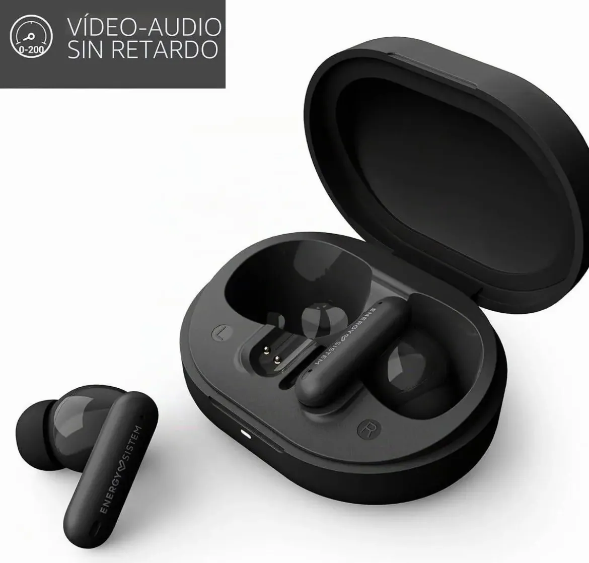 Auriculares Bluetooth Energy Sistem con Cancelación de Ruido ANC 459919