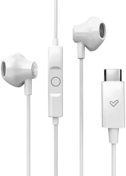 Auriculares con Cable ENERGY SISTEM 45927 EasyPods Type C Snow