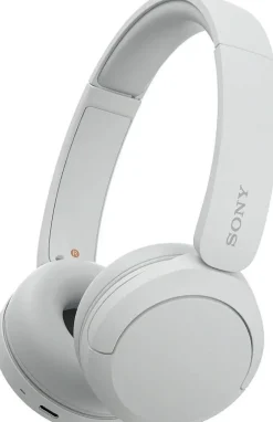 Auricular Inalámbricos Diadema Bluetooth Color Blanco con Micrófono SONY WHCH520W