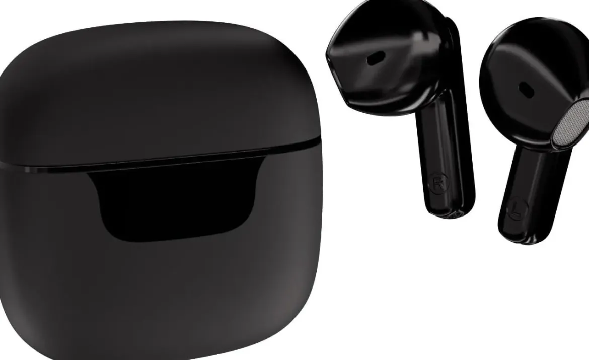 Auricular VIVANCO True Wireless Display Led Negro Micro 63991
