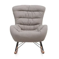 Balancín beige acolchado de estilo nórdico GABAR 10417