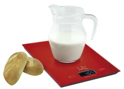 Balanza Electrónica JATA cristal roja alta precisión 5kg 729R