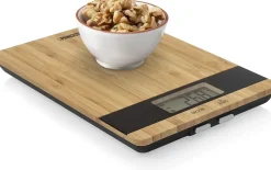 Balanza PRINCESS de Cocina 5 Kgs Bambu 492944