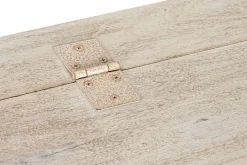 Banco de Interior en Madera de Mango Envejecido Natural MB-208591
