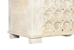 Banco de Interior en Madera de Mango Envejecido Natural MB-208591