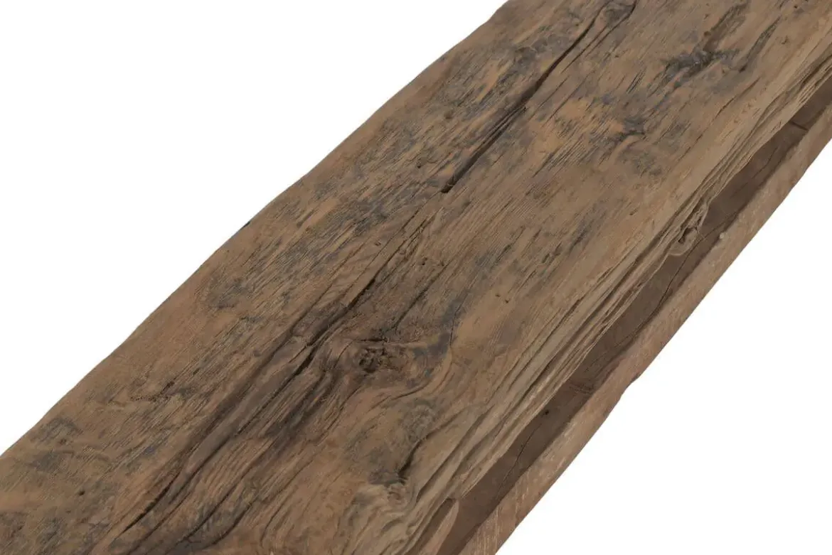 Banco de Madera Reciclada Rústico Color Marrón MB-224030