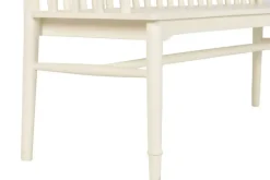 Banco en Madera de Mango y MDF color Crema 153 cm MB-223566