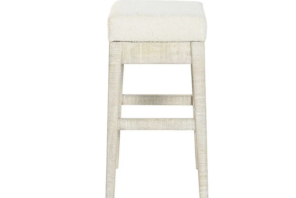 Barra de Cocina en Mármol y Madera con Taburetes MB-220151