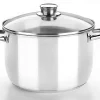 Batería de cocina con tapa de cristal 4 piezas MONIX M450002