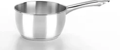 Batería de cocina con tapa de cristal 4 piezas MONIX M450002