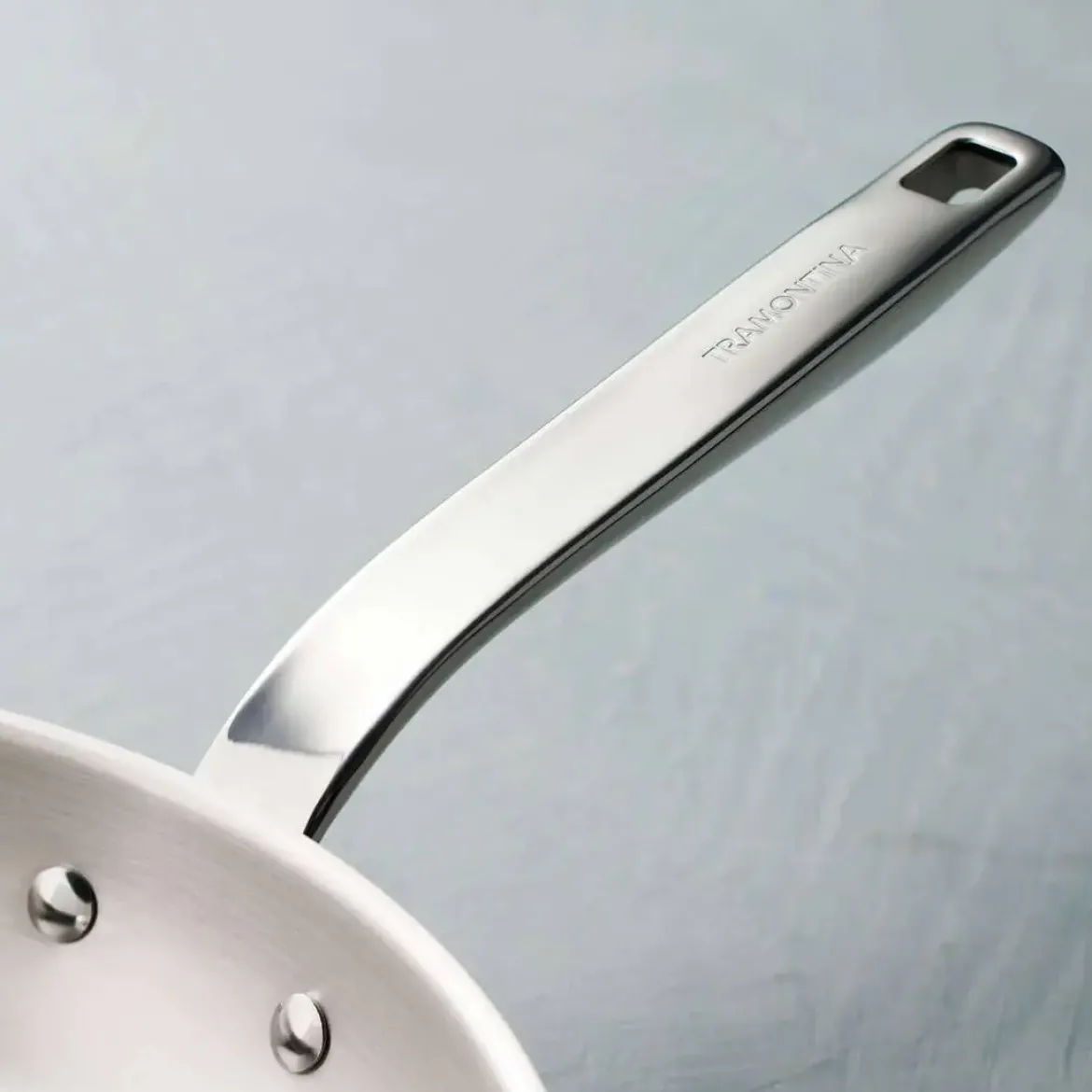 Batería de Cocina 4 Piezas Acero Inoxidable Tramontina TEMPO