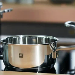 Batería de Cocina 5 Piezas de Acero Inoxidable QUADRO