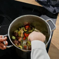 Batería de Cocina 5 Piezas de Acero Inoxidable QUADRO