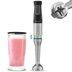 Batidora de Mano con Vaso Katana 15 Jar G. 1500 W21 d Velocidades y Turbo 3969 CECOTEC
