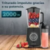 Batidora de Vaso Acero Inoxidable 2000 W POWER BLACK TITANIUM 2000MAX MIX GO 4383