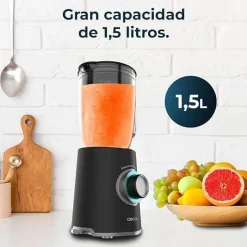 Batidora de Vaso Acero Inoxidable 2000 W POWER BLACK TITANIUM 2000MAX MIX GO 4383