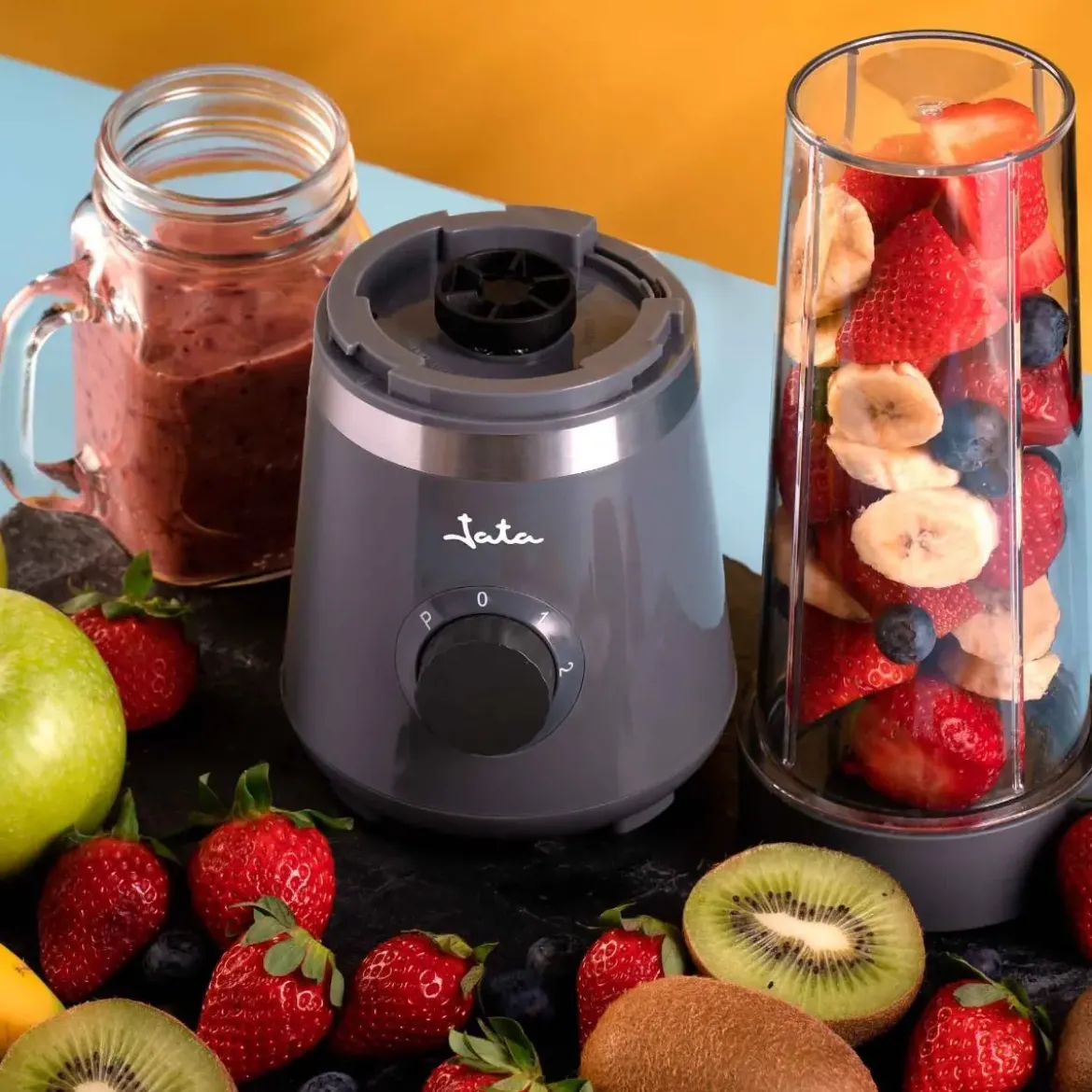 Batidora de Vaso Portátil Personal JATA 600W JEBT1001